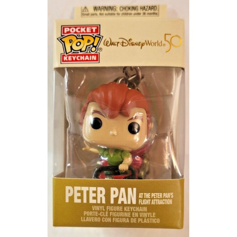Funko Pop! Keychains: Walt Disney World 50th - Peter‎ on the Peter Pan's Flight
